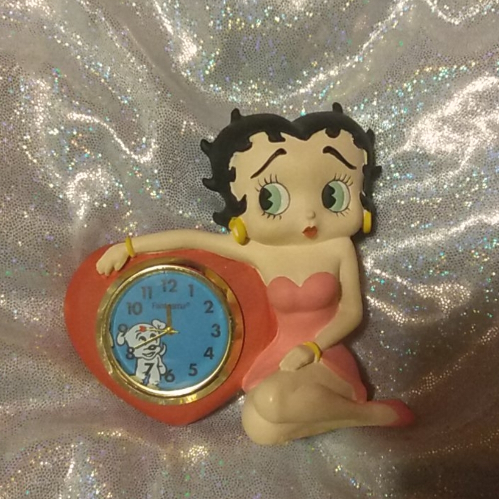 Betty Boop Miniature Clock
